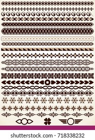 Decorations, stickers, borders and dividers