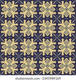 Decorativ seamless pattern with ornamental. The ornament. Abstract texture designs can be used for backgrounds, motifs, textile, wallpapers, fabrics, gift wrapping, templates. Vector.