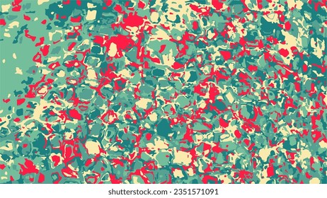 Decorative abstract background with bright colored elements. Texture can be used for backgrounds, motifs, home textile, wallpapers, fabrics, gift wrapping, templates. Vector.