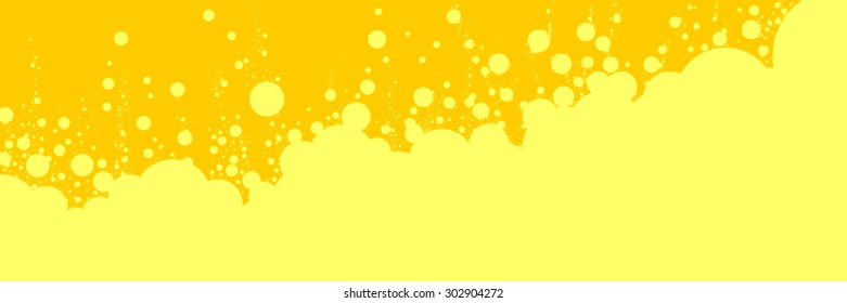 Decorative abstract background circles waves water bubbles