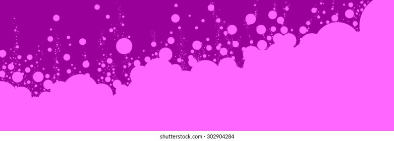 Decorative abstract background circles waves water bubbles