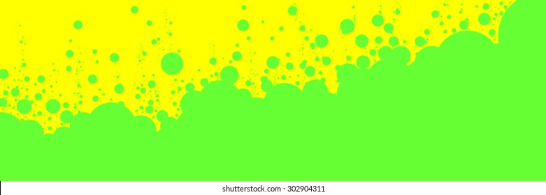 Decorative abstract background circles waves water bubbles