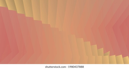 Decorative abstract background. Gradient curly cover. Vector illustration