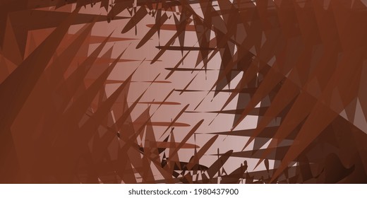 Decorative abstract background. Gradient curly cover. Vector illustration