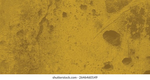 Decorative abstract background with marbled golden patterns and distressed industrial finish

