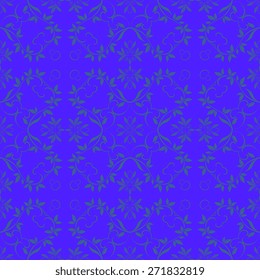 Decorative abstract background with ornament. Wallpaper pattern