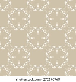 Decorative abstract background with ornament. Wallpaper pattern