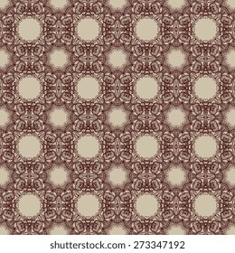 Decorative abstract background with ornament. Wallpaper pattern