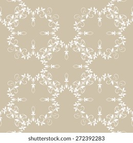 Decorative abstract background with pattern. Wallpaper ornament