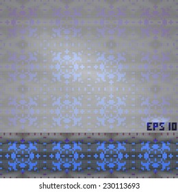 decorative abstract background with retro lace pattern. Vector, EPS10 