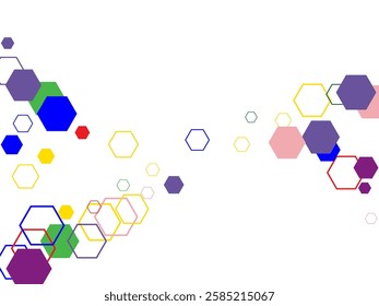Decorative abstract background of small triangles collected in an arrow.  Vector illustration for your design. Blank for banner