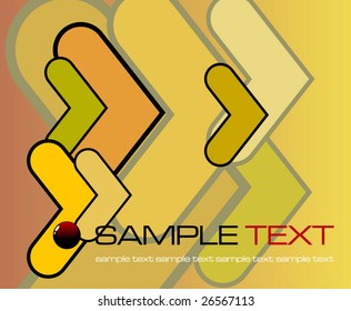 decorative abstract background - vector illustration - jpeg version in my portfolio