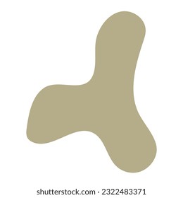 dekorative abstrakte Blende Illustration Vektorsymbol Illustration Objekt