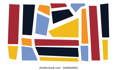 Decorative abstract color vector illustration