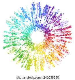 Decorative abstract colored background for your design