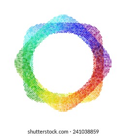 Decorative abstract colored background for your design