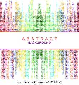 Decorative abstract colored background for your design