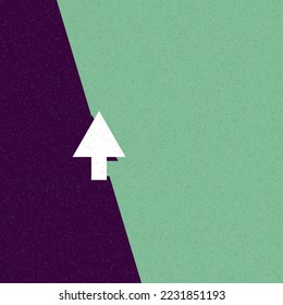 Decorative abstract colorful geometric figures slice shadow background illustration