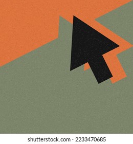 Decorative abstract colorful geometric figures slice shadow background illustration
