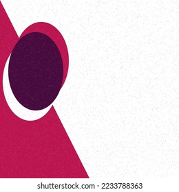 Decorative abstract colorful geometric figures slice shadow background illustration