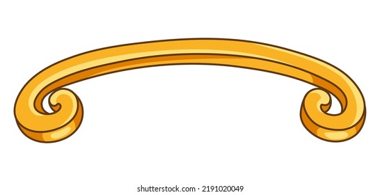 Decorative abstract element. Classic design for decoration.