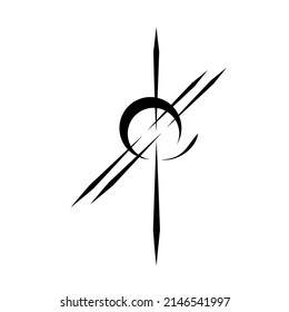 decorative abstract element. graphic decor, logo