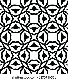 Decorative abstract floral vector pattern for many creative ideas