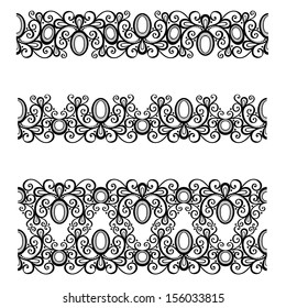 Decorative Abstract Frame, Ornament (Vector).