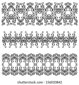 Decorative Abstract Frame, Ornament (Vector).