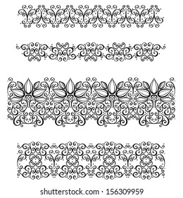 Decorative Abstract Frame, Ornament (Vector).