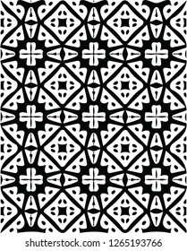 Decorative abstract geomatrical symbol ethnic vector pattern creative shape design for many ideas