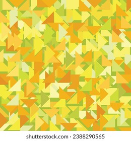 Decorative abstract geometric background in autumn colors.