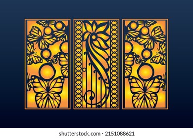 Resumen Decorativo Fondo Geométrico Islámico Ornamentos Elegantes Invitación Tarjeta Cnc Corte