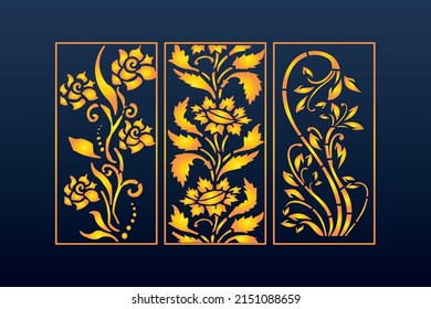 Resumen Decorativo Fondo Geométrico Islámico Ornamentos Elegantes Invitación Tarjeta Cnc Corte