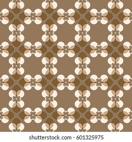 Decorative abstract geometric ornament, colored seamless pattern. Tribal ethnic arabic, indian, turkish seamless background. Graphic design for fabric or paper print with repeating texture