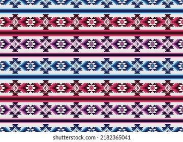 Decorative abstract geometrical ethnic oriental pattern traditional. Abstract ethnic background Design for carpet, wallpaper, clothing, wrapping, fabric, scarf. Aztec geometric print. 