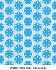 Decorative abstract ornament, stylized floral geometric seamless pattern. Tribal ethnic seamless background. Colorful textile design for printing on a fabric or paper with repeating texture