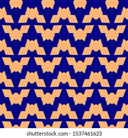 Decorative abstract pattern with geometric shapes. Vector illustration. Seamless texture can be used for backgrounds, textile, wallpapers, fabrics, gift wrapping, templates.