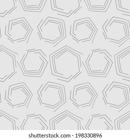 Decorative abstract pattern. Vector.