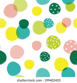 Decorative Abstract Polka Dot