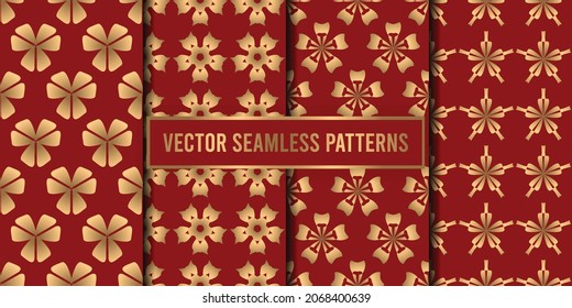 Fondo de vector de patrón transparente abstracto decorativo