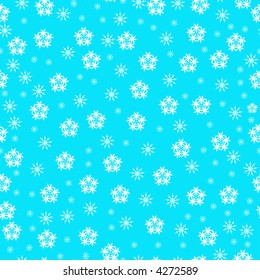 Decorative abstract seamless winter vector background