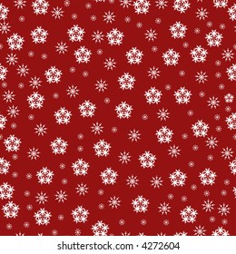 Decorative abstract seamless winter vector background