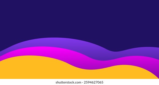 Decorative abstract shape background vector design.
