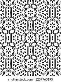 Decorative abstract vector pattern shape design for creative ideas