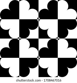 Decorative abstraction. Geometric ornament. 