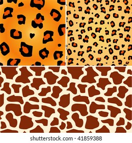 Decorative african background. SEAMLESS.