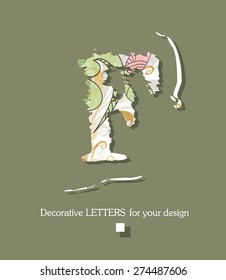 decorative alphabet