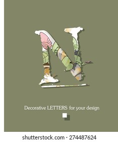 decorative alphabet