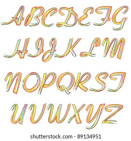 Decorative alphabet